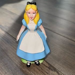Vintage Alice in Wonderland glass Figure!  Walt Disney Productions